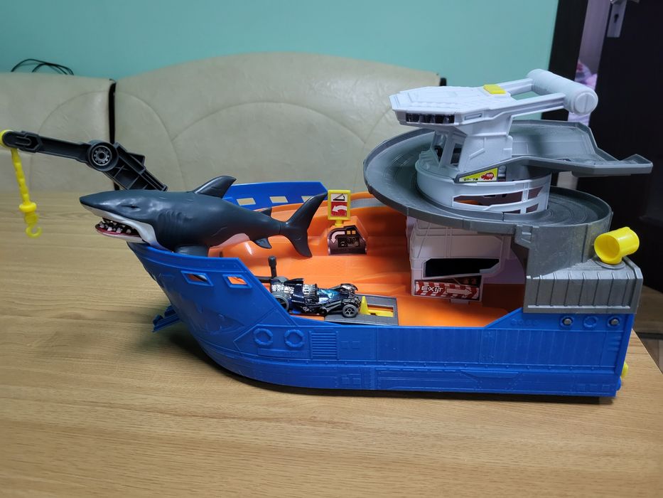 Barca Dickie Toys - Shark Attack, 40 cm