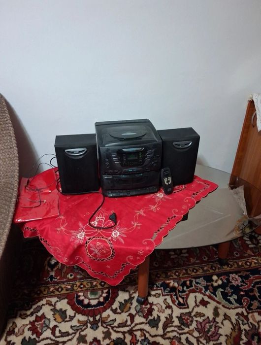 Boombox audio sistem functional