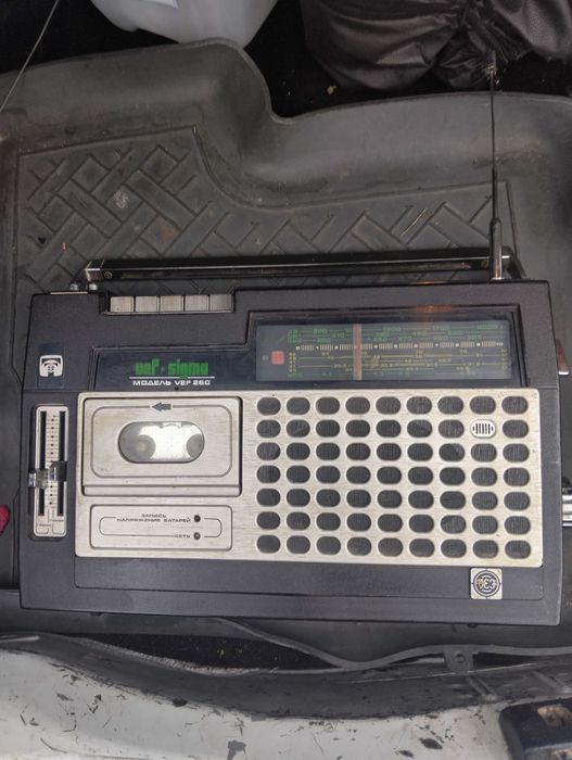 Radiocasetofon vef sigma 206