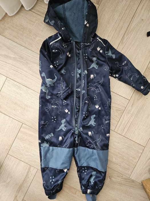 Salopeta softshell Lupilu bebe 6-12 luni