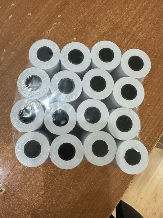 Термочековая бумага для кассового аппарата. 224 шт.