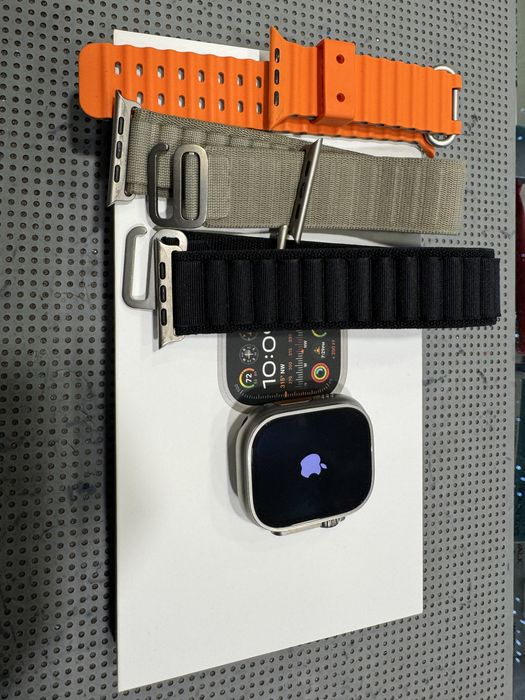 Apple watch ultra 2 49mm titanium 98% baterie full box