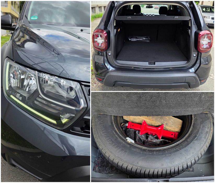 Vand/Schimb/Rate Dacia Duster 2 2021 1.5 DCI, clima, pilot, navigatie color Android, wifi, camera, comenzi volan, geamuri electrice, carte service