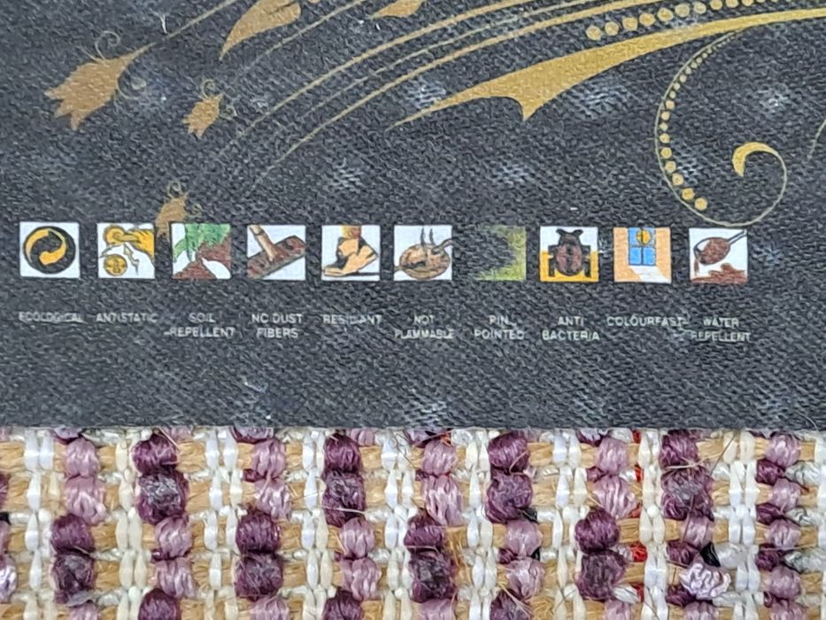 Италиански килим лилаво 150/100см
