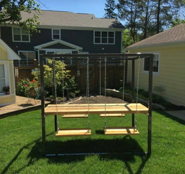 Садовые беседки с подвесом