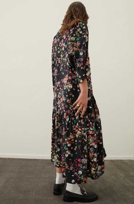 флорална рокля H&M р-р XL