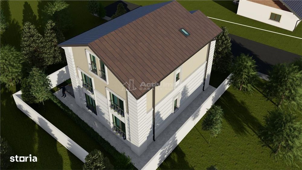 Casa Individuala - Primaria Tunari - 7 camere -4 bai - 280mp - 300mp t