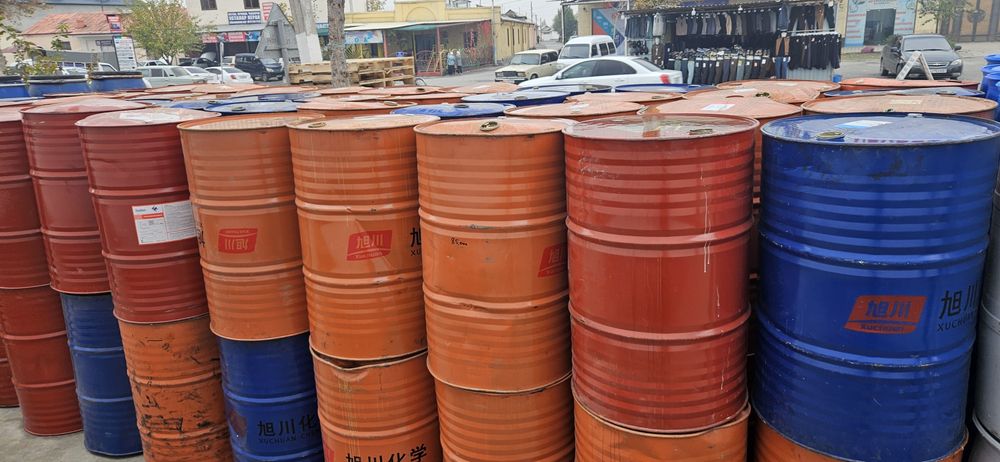 Margilonda temir bochkalar ulgurchi dona sotiladi.daftafka hizmati bor