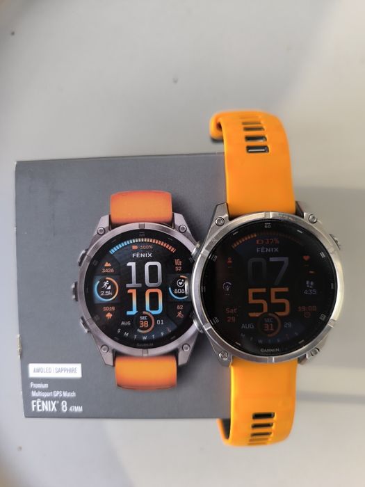 Garmin Fenix 8 47 mm Amoled Sapphire