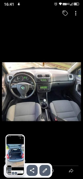 Шкода Фабия 2009 г