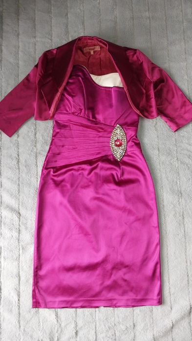 Брендовое шёлковое платье Dayi   размер S