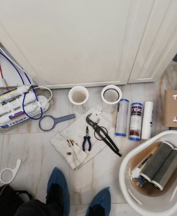 Замена фильтра от 2000