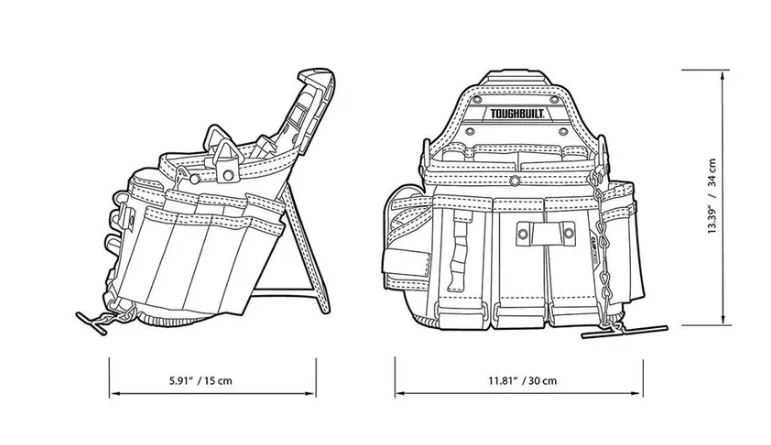 Сумка электрика ToughBuilt TB-CT-104 (original)
