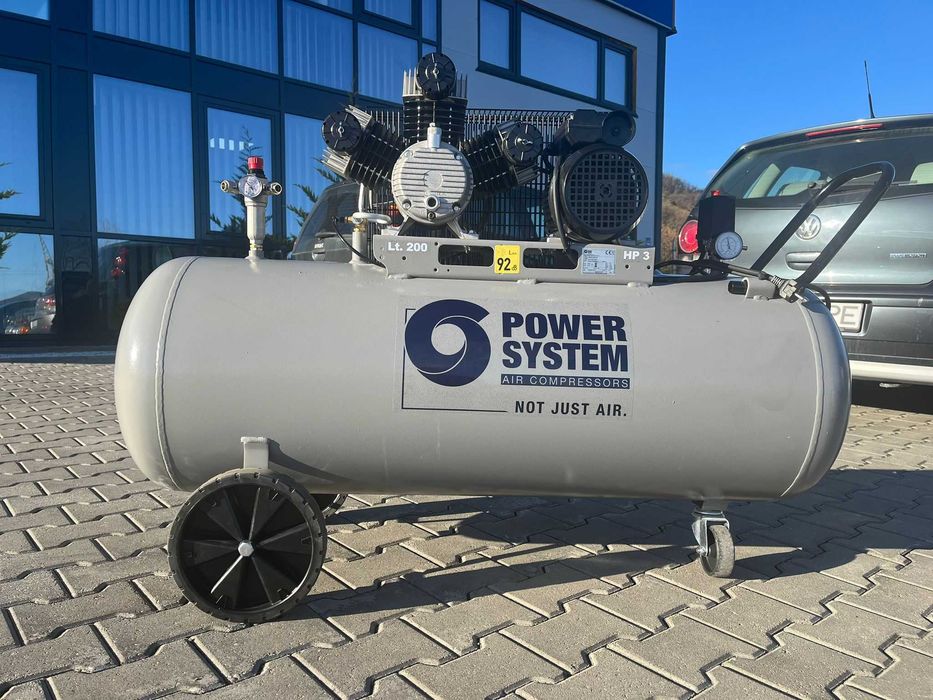 Compresor de aer cu piston POWER SYSTEM ,2.2 kw,10 Bar/200 L cod 046