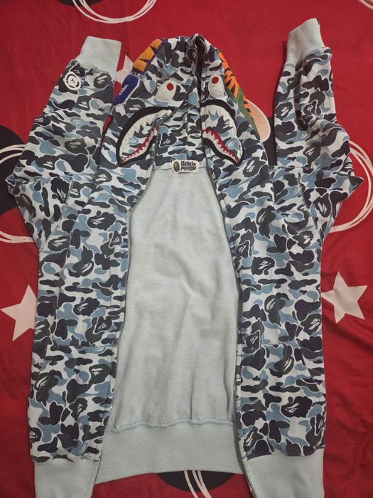 Hanorac Bape Baby Blue