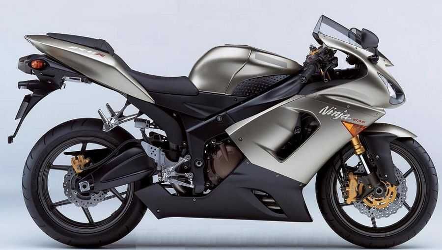 Стикери Kawasaki ZX-6R Ninja 2005-2006 лепенки кавазаки 636 зх6р zx6r