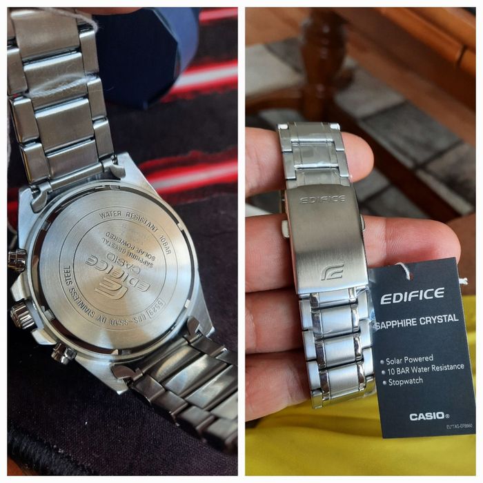 Casio Edifice EFS 570D  Solar Safir
