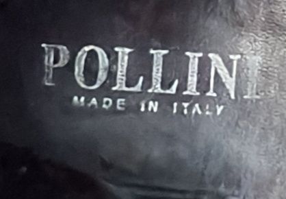 Cizme bărbați din piele, marca Pollini, mărimea 43