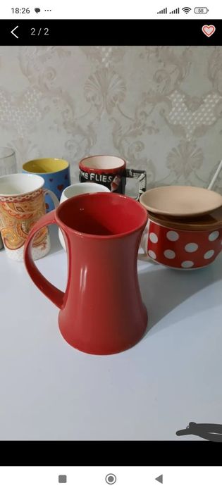 Кружки стекло, керамика