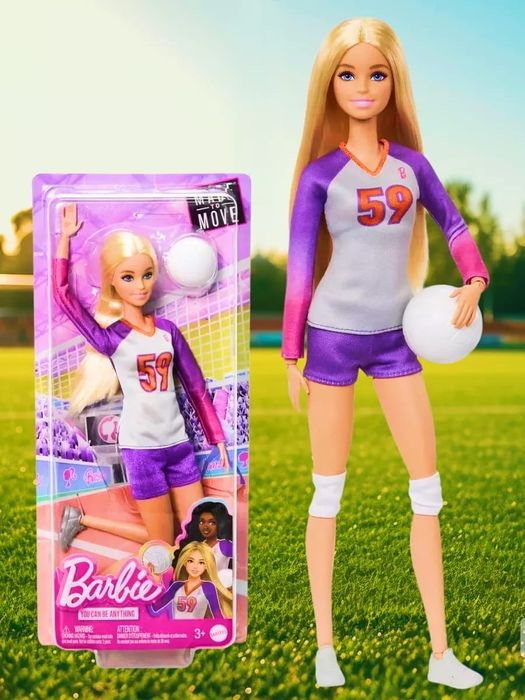 Продам новую куклу Barbie (оригинал). Волейболистка.