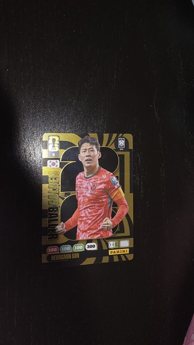 Cartonaș Panini Golden Baller - HEUNGMIN SON