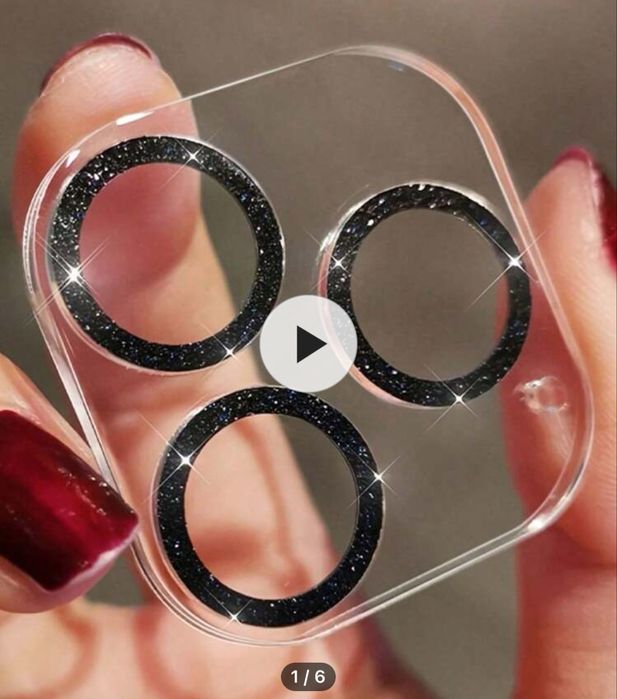 Folie sticla pt camera iphone 16, 16 pro