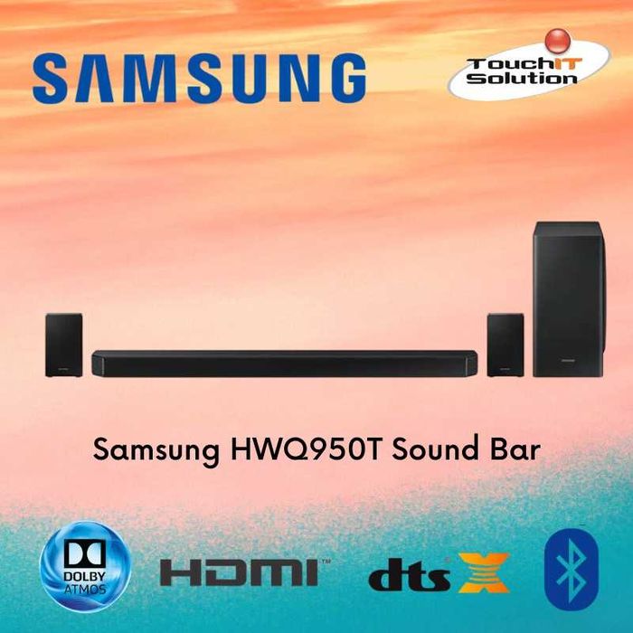 546W Soundbar SAMSUNG HWQ950T 9.1.4 canale Dolby Atmos DTSX eARC nfc