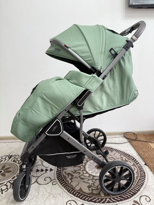 Коляска прогулочная Kidilo 6521B Green, зеленый