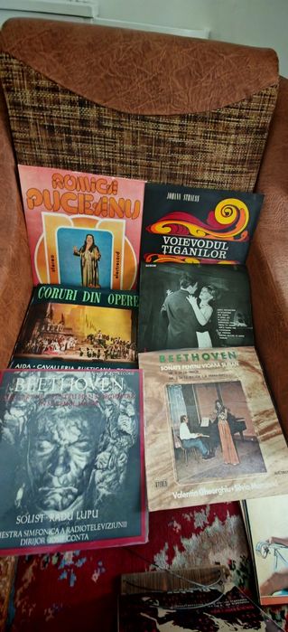 Vând colecție de discuri vinil