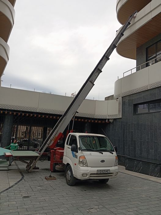 Автолифт/Avtolift/Mobilniy lift.Мобильный лифт 28 метр курили A-3 КРАН