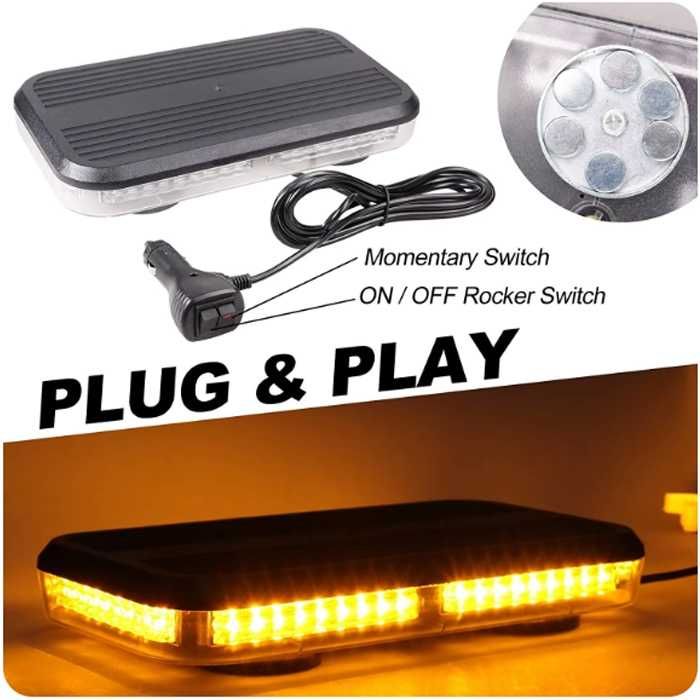 Сигнална Лампа Магнитна диодна 2-ва модела 12/24V