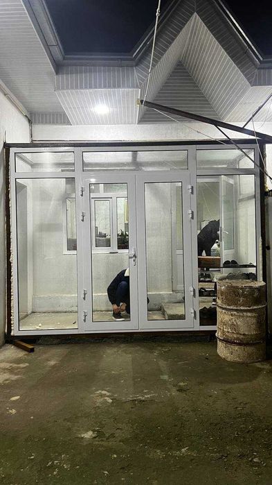 Akfa eshik akfa rom oyna Vitraj Акфа окна и двери Витражи