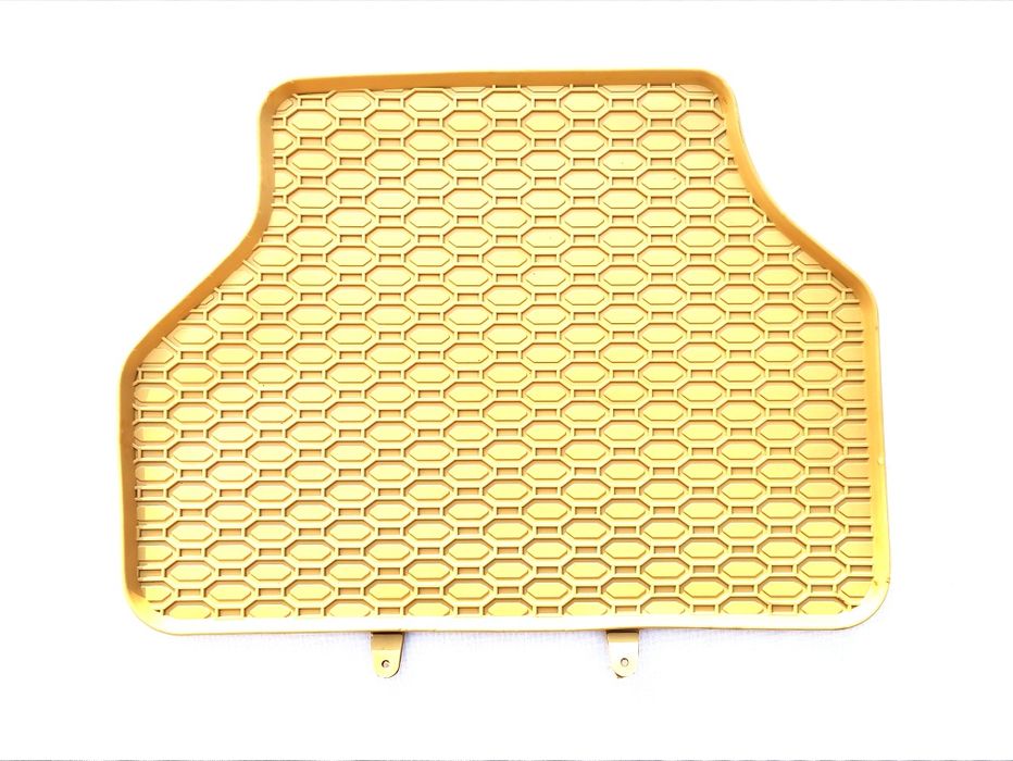 Covorașe cauciuc bej/crem pentru BMW E60/E61 2003-2010