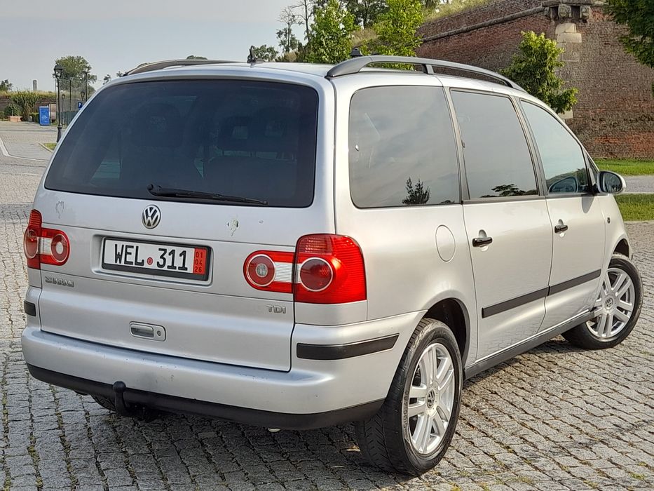 Vw Sharan,IMPECABIL,1.9 TDI 116CP 6+1Viteze,An 2007,NUMERE VALABILE
