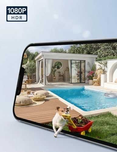 Нова Смарт камера за двор и дом 1080P, AI проследяване, облачен запис