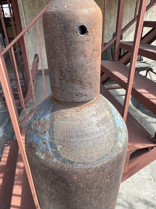 Газовый баллон для сварки 40л (б/у)