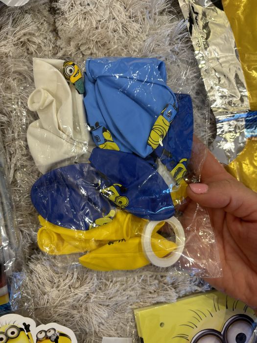 Украса за детски рожден ден Миньони