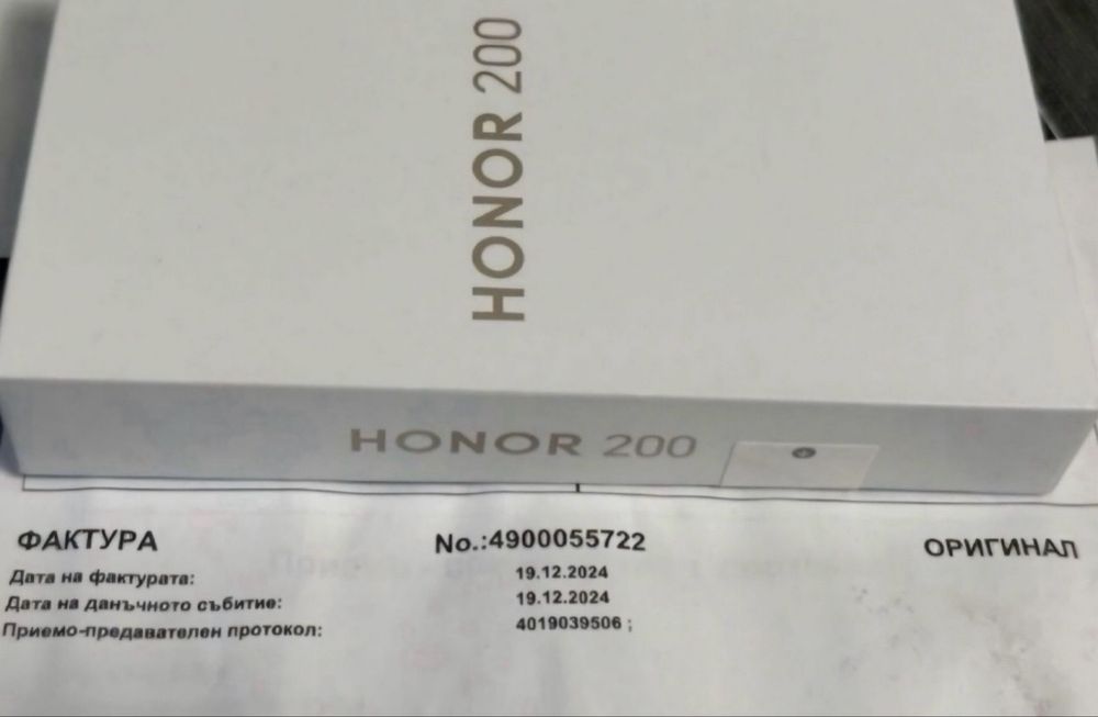 КАТО НОВ 512GB Honor 200 Vivacom Гаранция 2026 Black | Черен