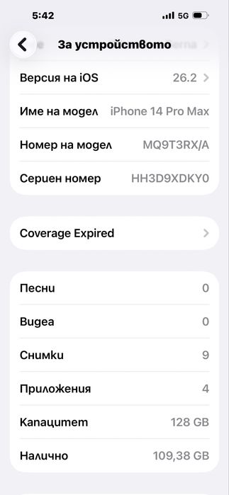 Iphone 14 Pro Max 128GB
