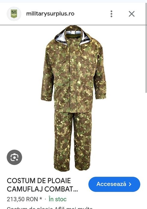 Bocanci militari de vară+ costum intemperii