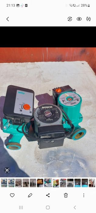 Vând pompe de centrala