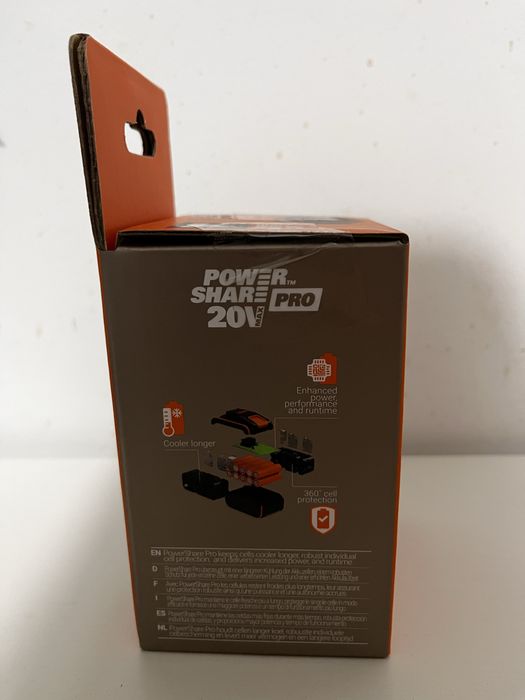 Acumulator Worx Powershare WA3640, Li-Ion, 20 V, 4 Ah