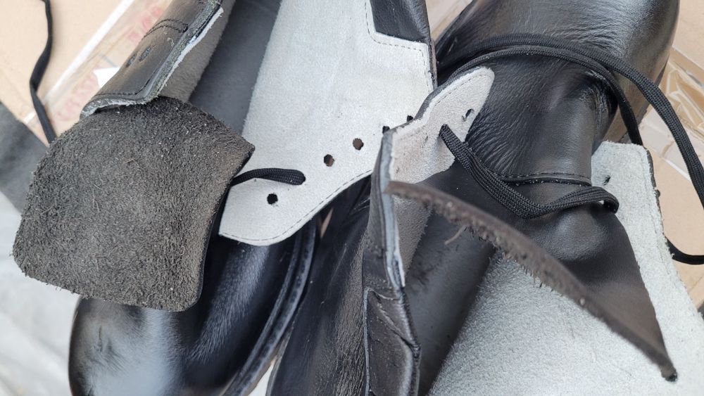 Pantofi de lucru din piele, NOI