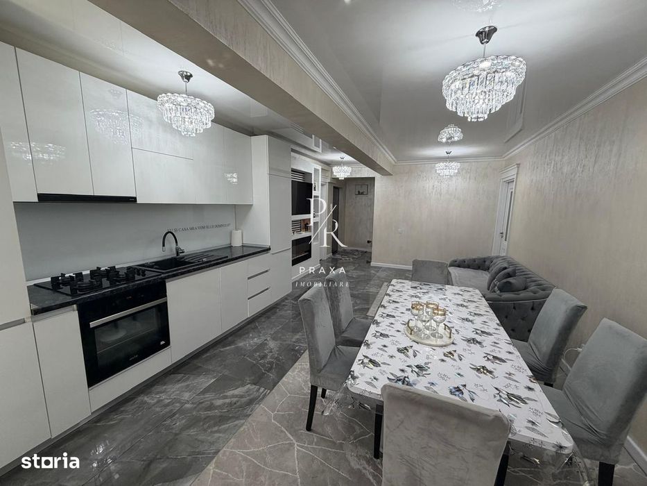 Apartament Lux 3 camere cu gradina si parcare!