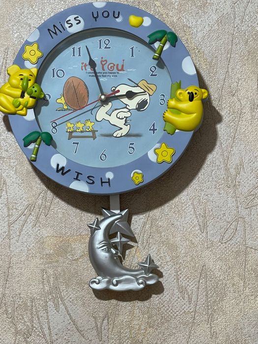 Очень срочно. Детские настенные часы