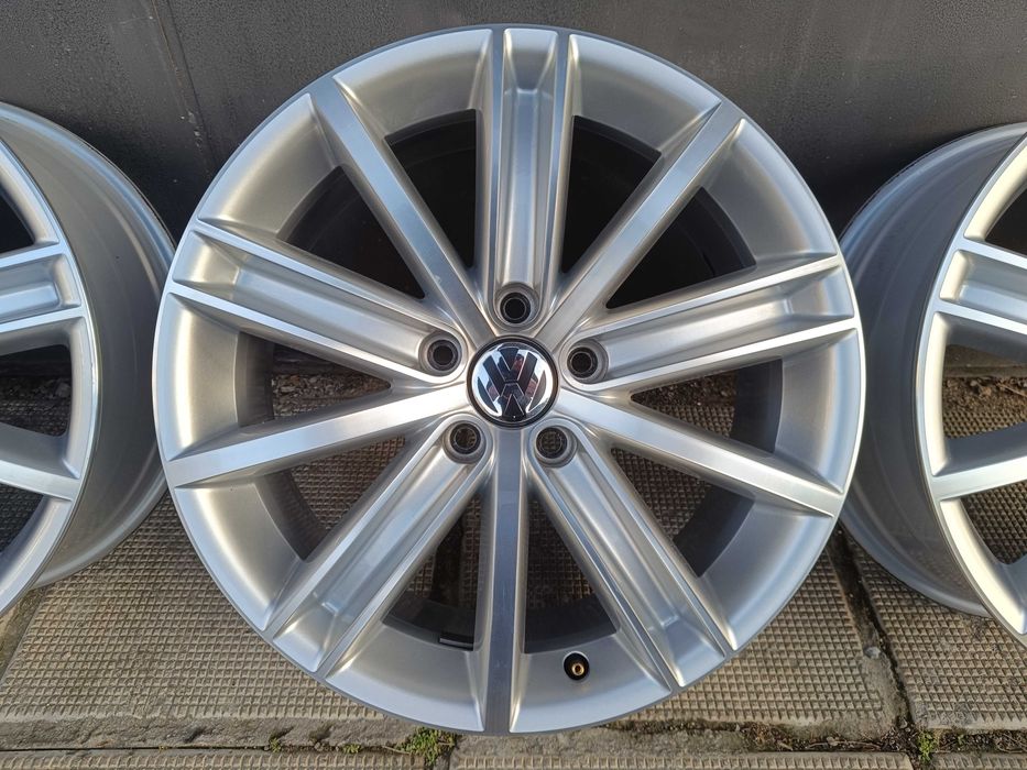ОРИГИНАЛНИ джанти 18 ' цола 5x112 VW Tiguan / Фолксваген 7J ET43 57,1