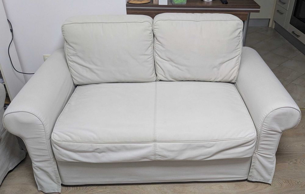 IKEA BACKABRO разтегателен диван 2-местен / диван-легло 120×200