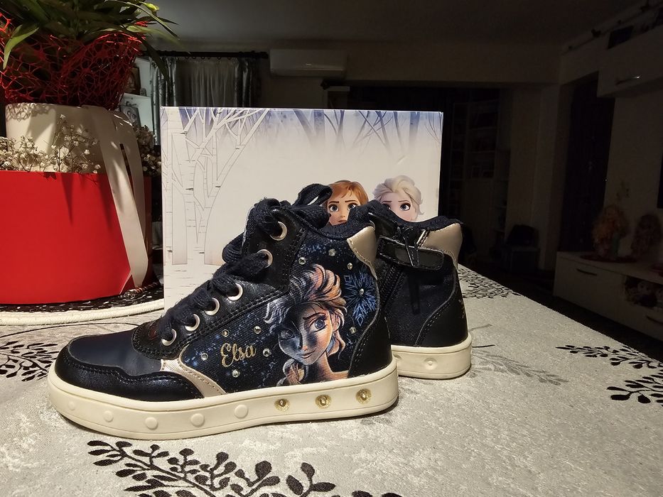 Tenisi GEOX  Disney FROZEN ELSA marime 28