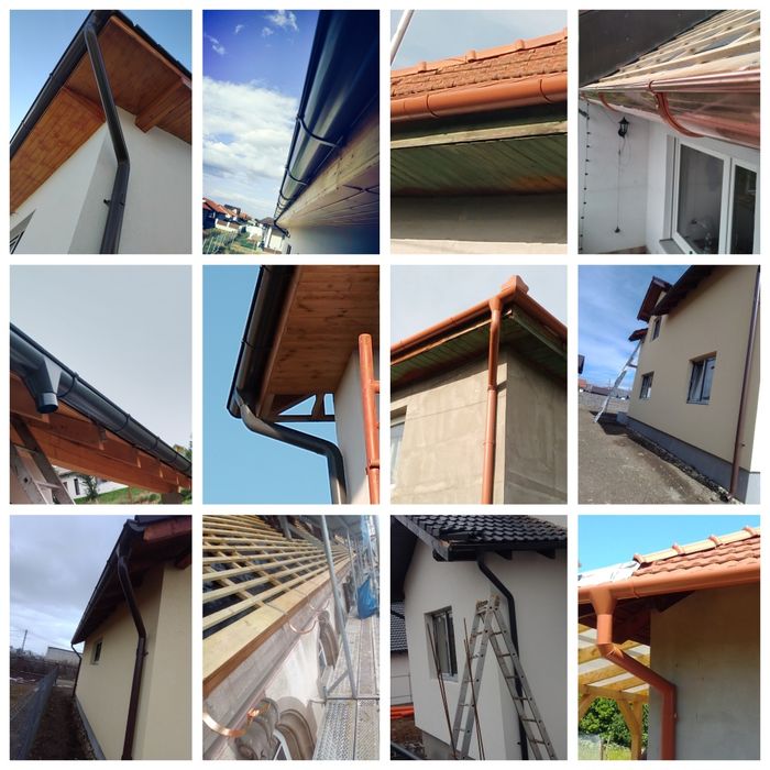 Jgheaburi, aticuri,acoperișuri ,elemente pluviale