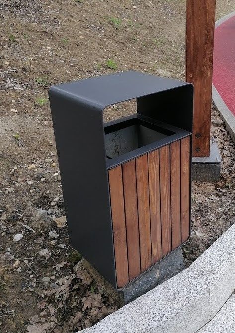 Скамейки и урны уличные